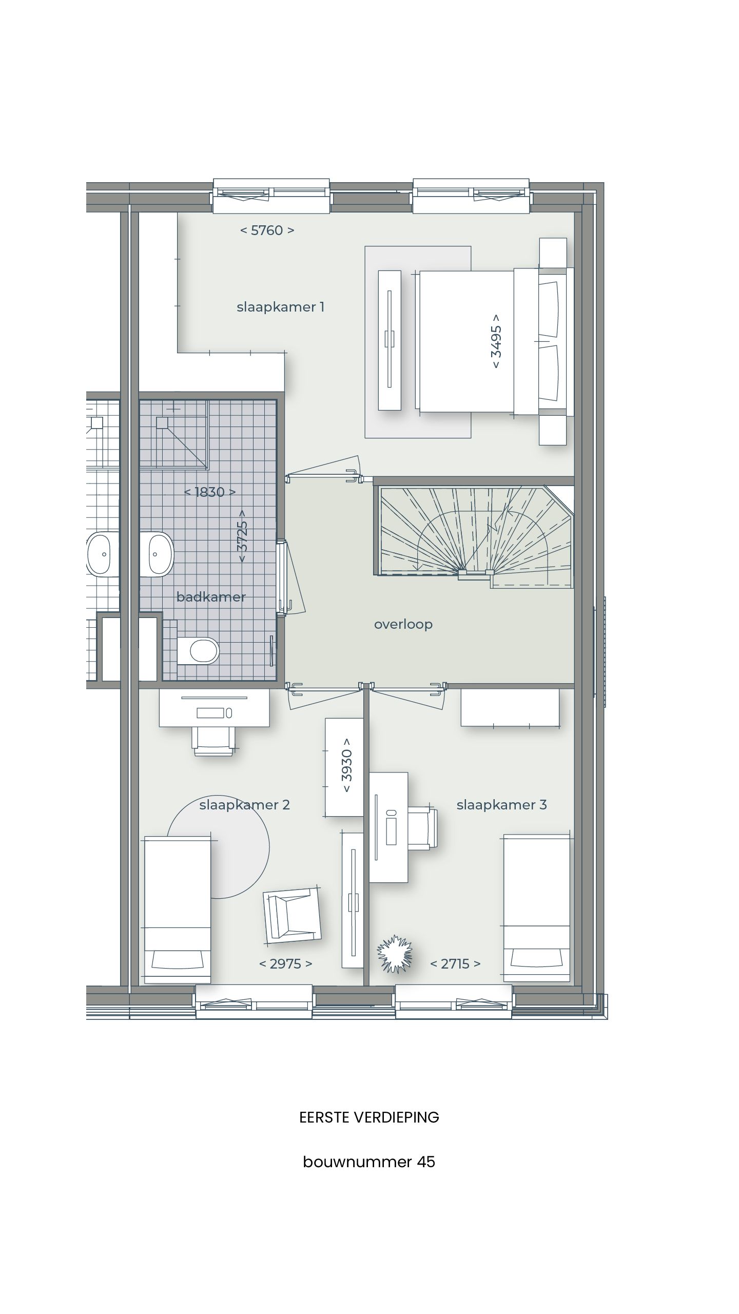 Foto 18 van Tweekapper De Velden Deelplan D fase 1 (Bouwnr. 45)