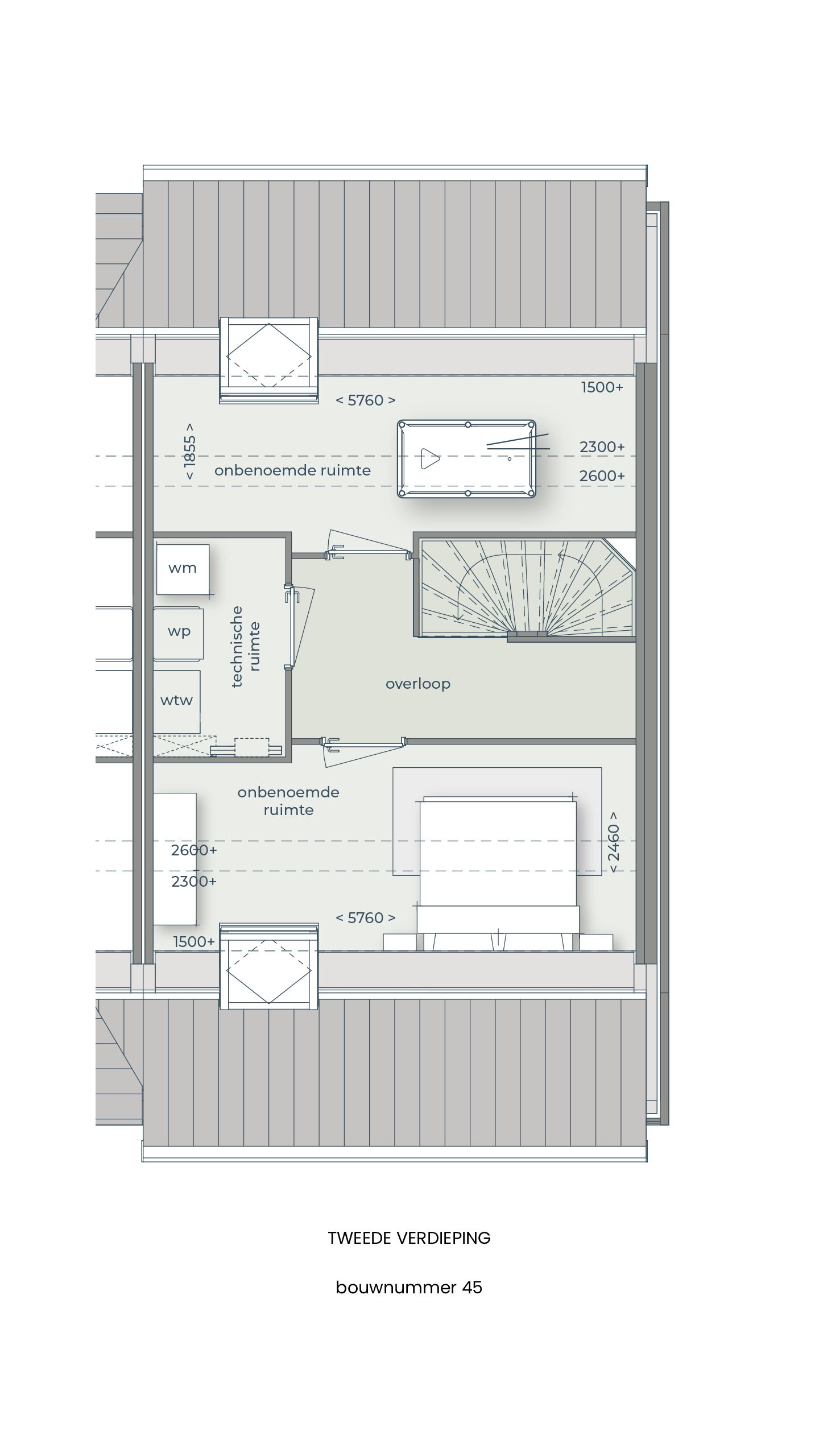 Foto 19 van Tweekapper De Velden Deelplan D fase 1 (Bouwnr. 45)