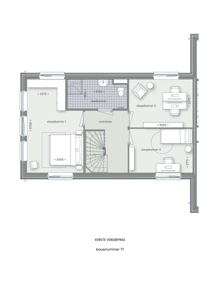 Foto 19 van Tweekapper De Velden Deelplan D fase 1 (Bouwnr. 77)