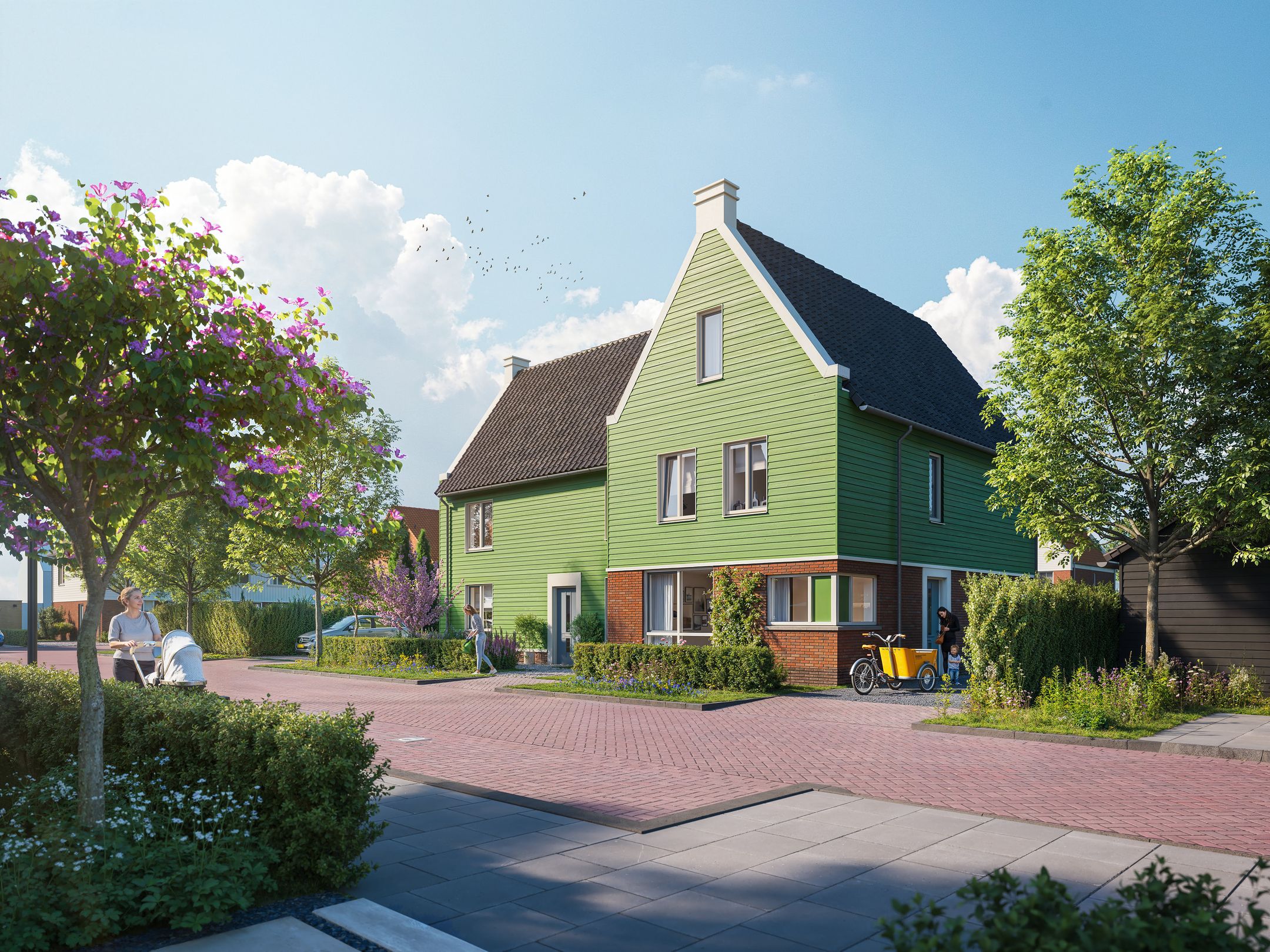 Foto 3 van Tweekapper De Velden Deelplan D fase 1 (Bouwnr. 82)