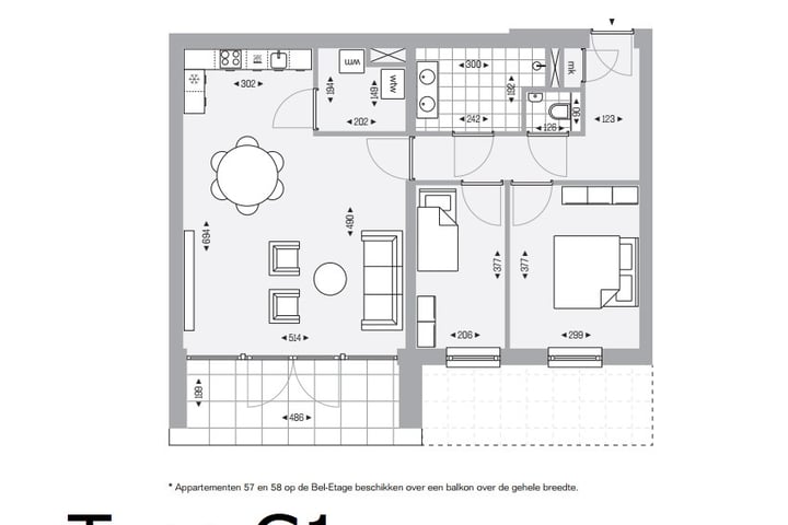 Foto 3 van G1 (Bouwnr. 73)