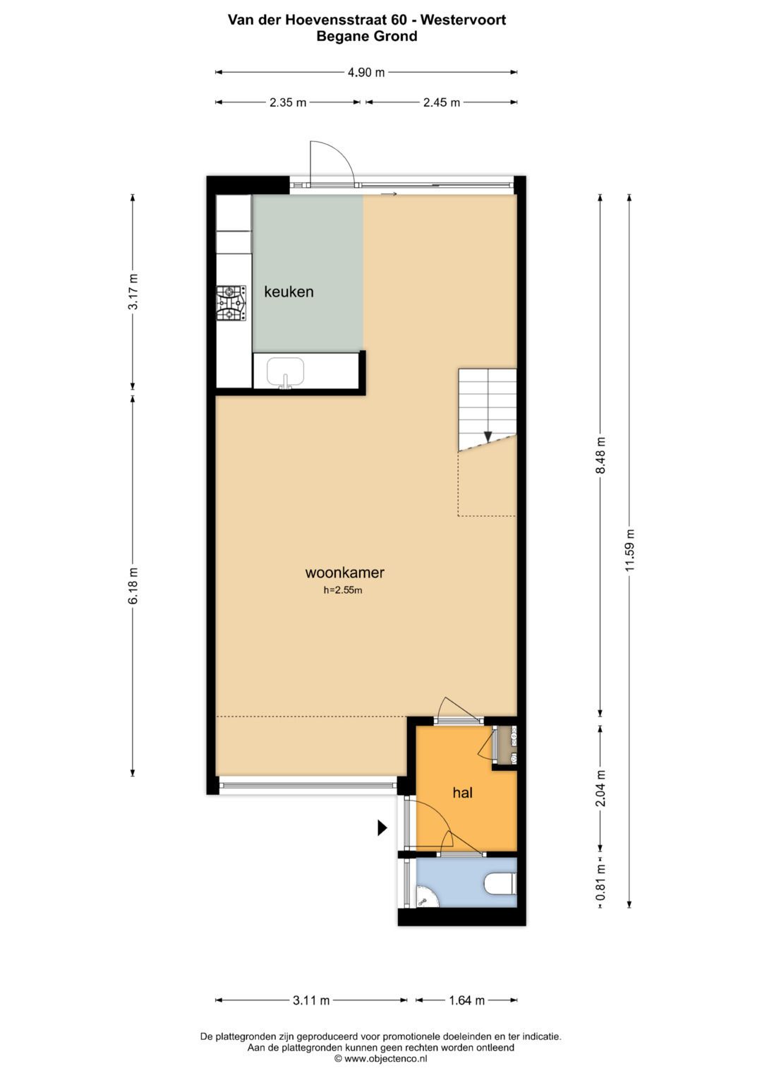 Foto 47 van Van der Hoevensstraat 60