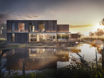 Foto van Watervilla Grande 2-onder-1-kapwoning