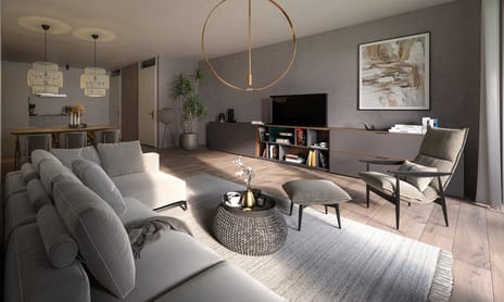 Image of Princenpark Breda Gebouw C Type B Apartment with shared street entrance