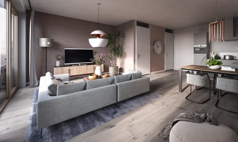 Image of Princenpark Breda Gebouw B Type H Apartment with shared street entrance