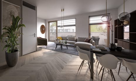 Image of Princenpark Breda Gebouw C Type J Apartment with shared street entrance