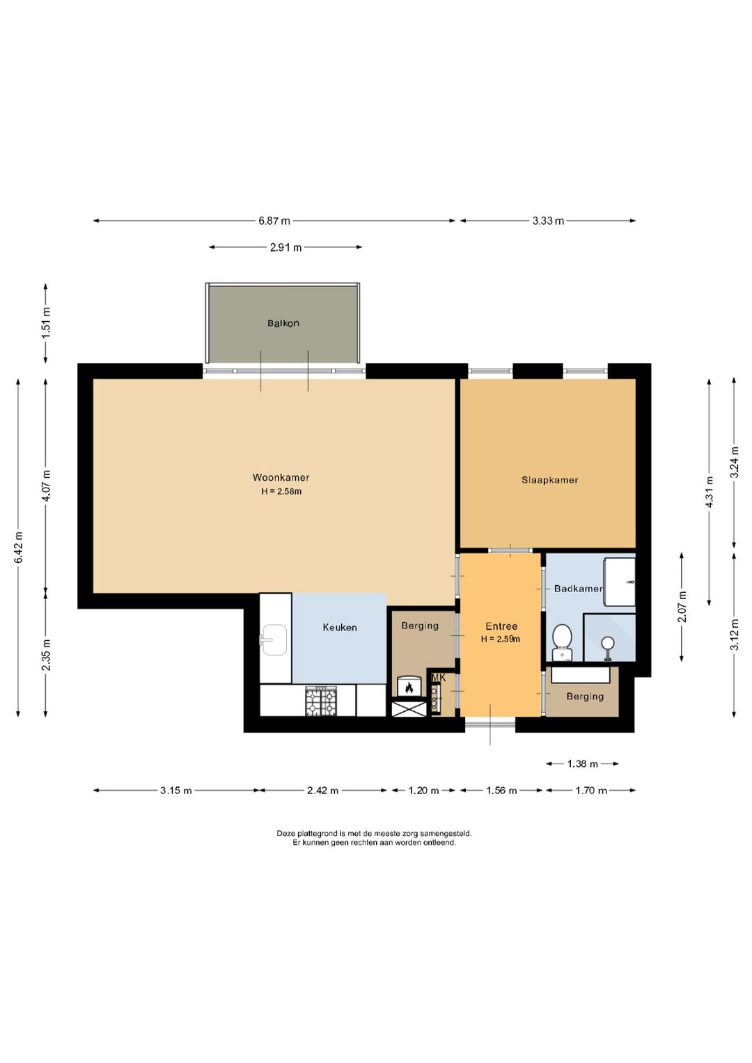 Foto 37 van Essenlaan 32-H