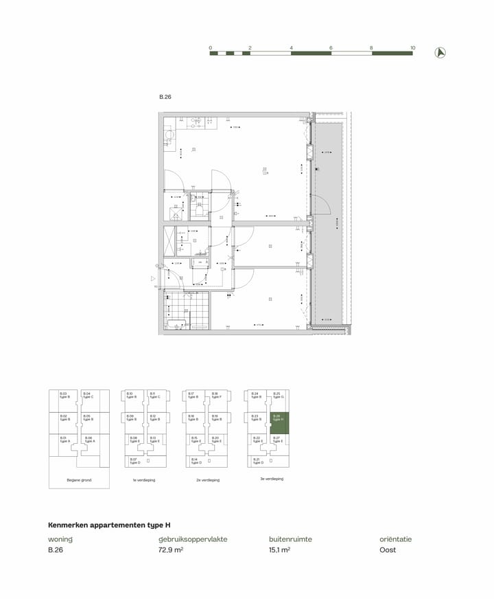 Foto 2 van Princenpark Breda Gebouw B Type H (Bouwnr. B.26)