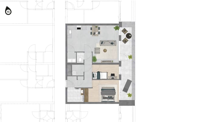 Foto 3 van Princenpark Breda Gebouw B Type H (Bouwnr. B.26)