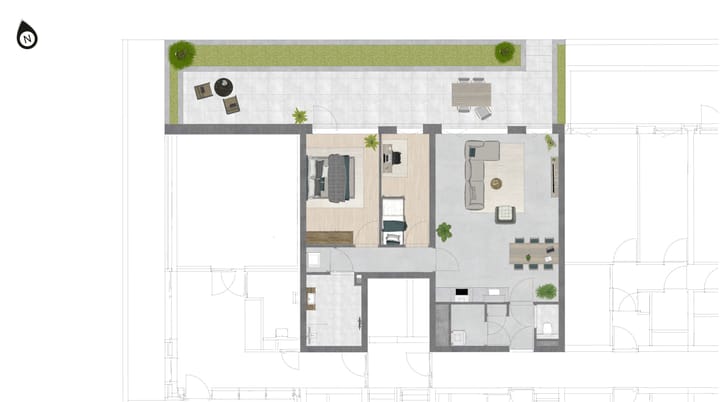 Foto 3 van Princenpark Breda Gebouw C Type A (Bouwnr. C.01)