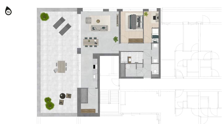 Foto 3 van Princenpark Breda Gebouw C Type I (Bouwnr. C.28)