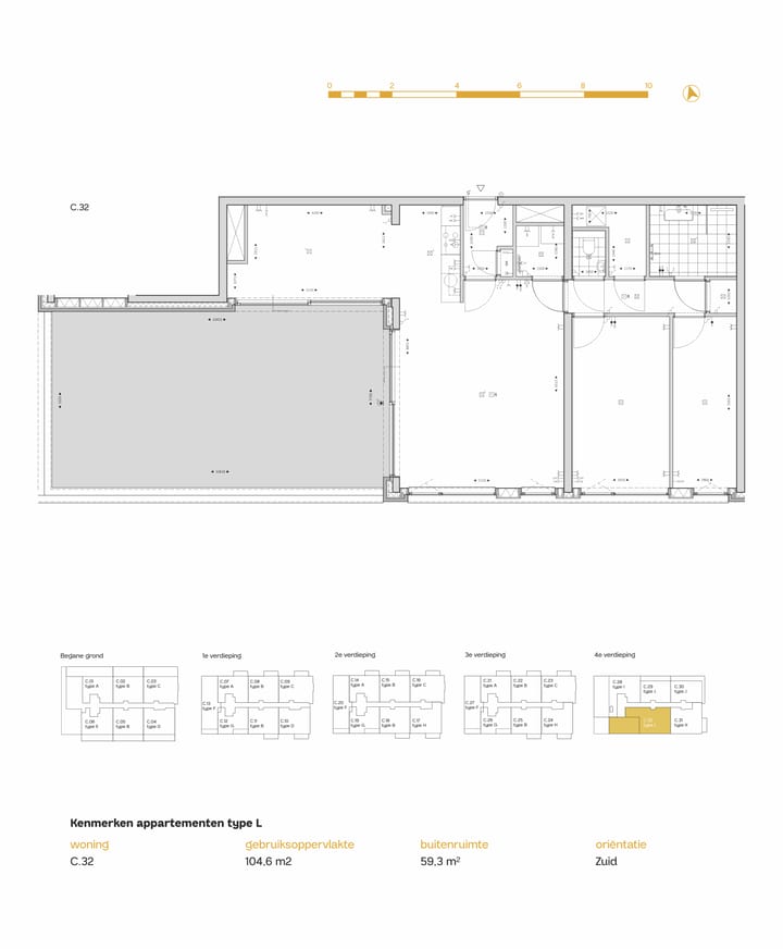 Photo 2 of Princenpark Breda Gebouw C Type L (Bouwnr. C.32)