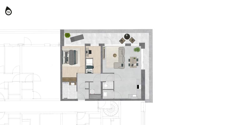 Foto 3 van Princenpark Breda Gebouw C Type J (Bouwnr. C.30)