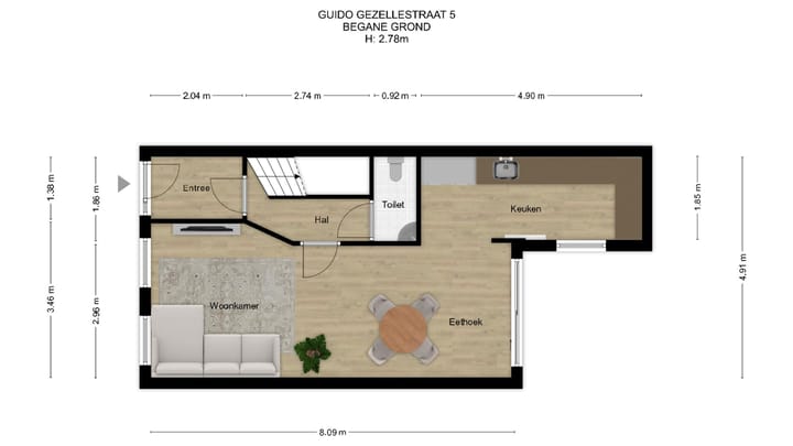 Foto 41 van Guido Gezellestraat 5