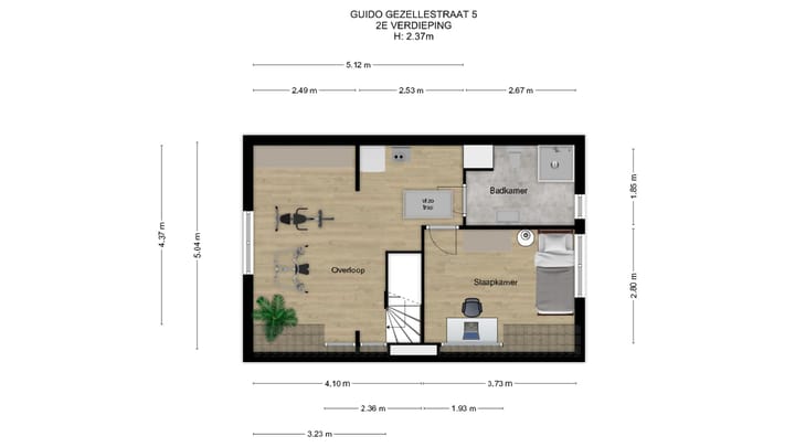 Foto 43 van Guido Gezellestraat 5