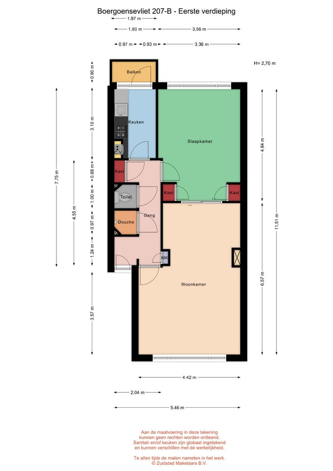 Foto 23 van Boergoensevliet 207-B