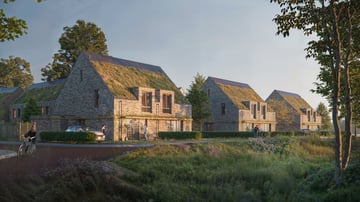 Foto van Twee-onder-een-kapwoningen Knibbelweg 2-onder-1-kapwoning