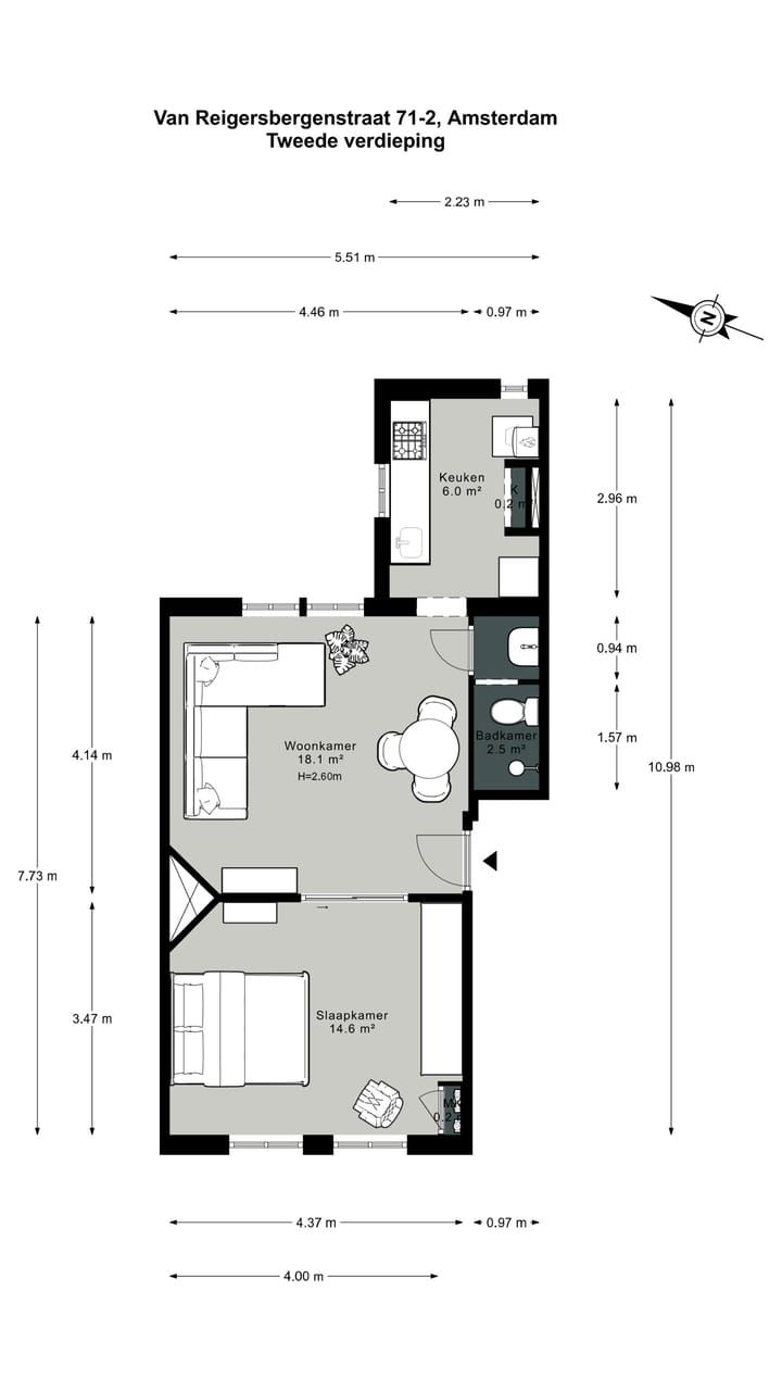 Foto 34 van Van Reigersbergenstraat 71-2