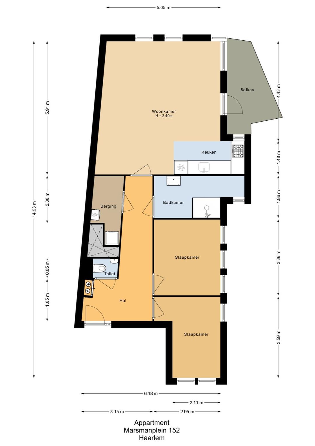 Foto 26 van Marsmanplein 152