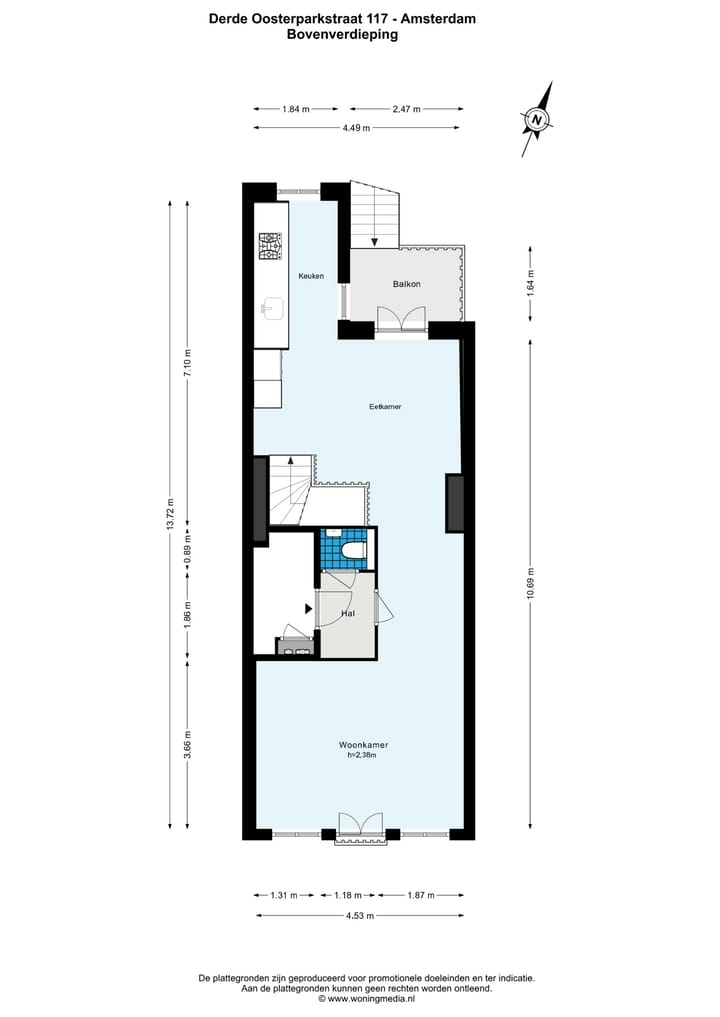 Foto 38 van Derde Oosterparkstraat 117-B