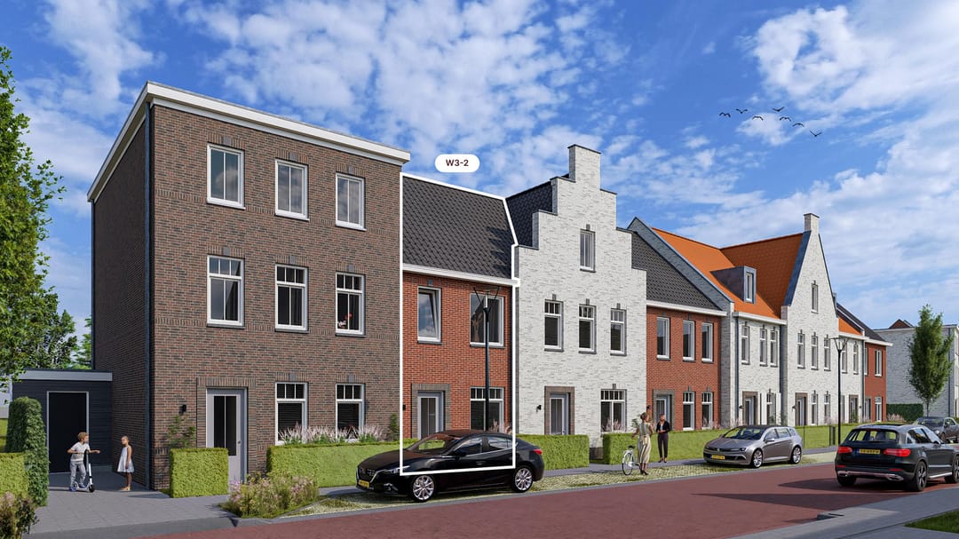 Foto 1 van Fase A Tussenwoningen (Bouwnr. W3-2)