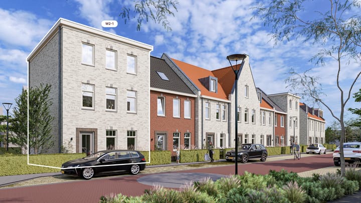 Foto 1 van Fase A Hoekwoningen (Bouwnr. W2-1)