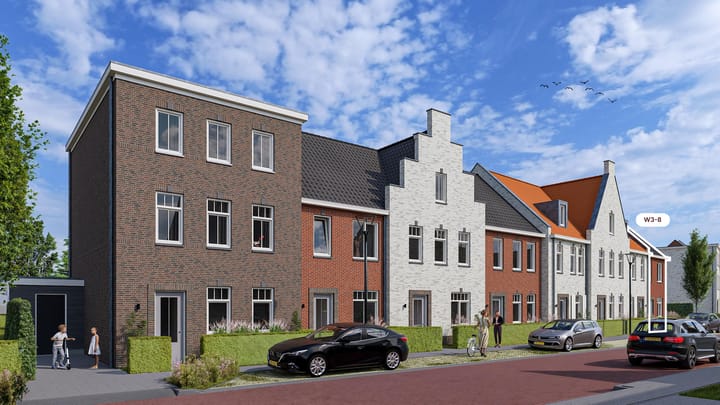 Foto 1 van Fase A Hoekwoningen (Bouwnr. W3-8)