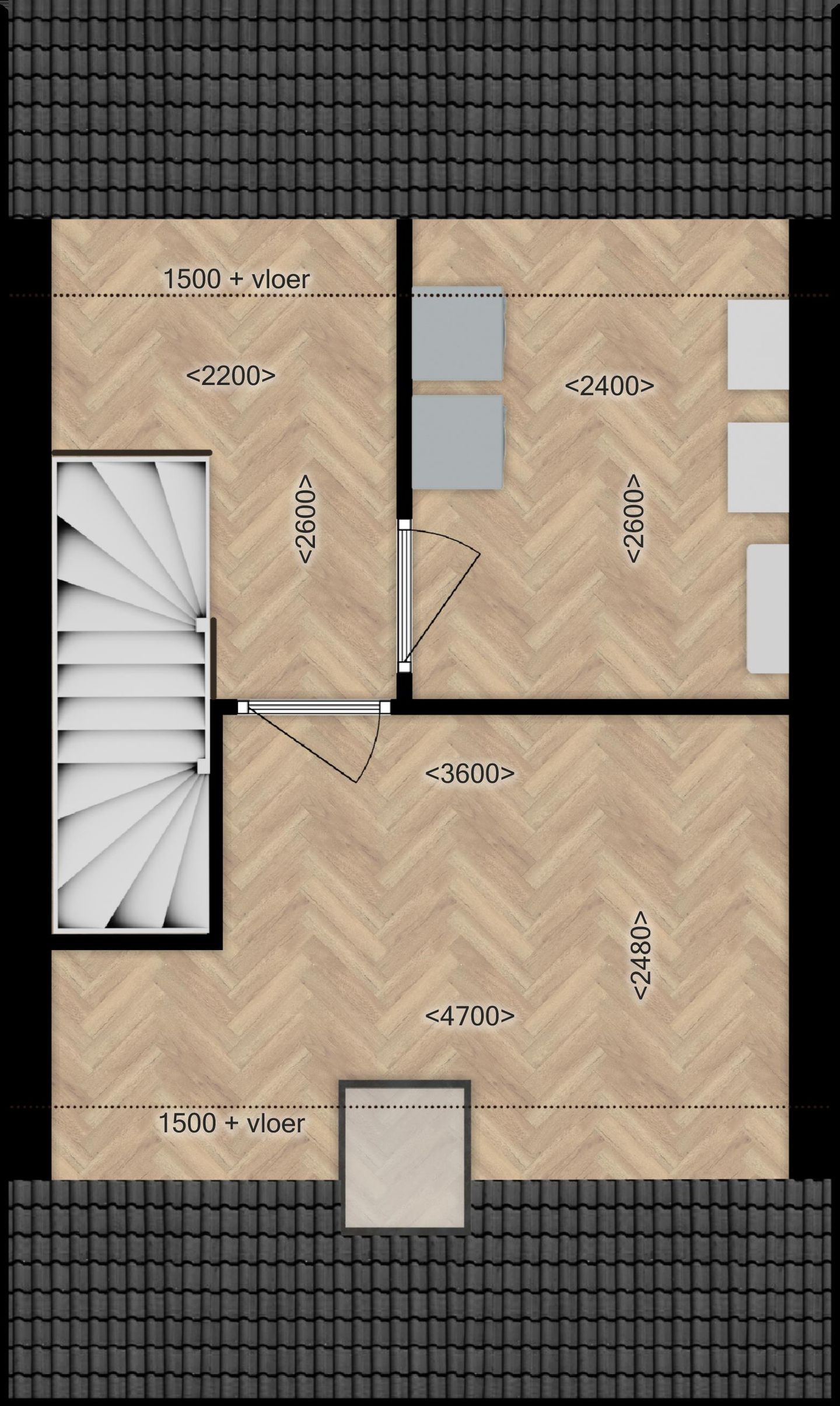 Foto 4 van Fase A Hoekwoningen (Bouwnr. W3-8)