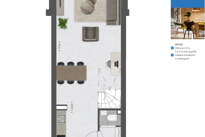 Foto 5 van TUSSENWONINGEN | TYPE C (Bouwnr. 020)