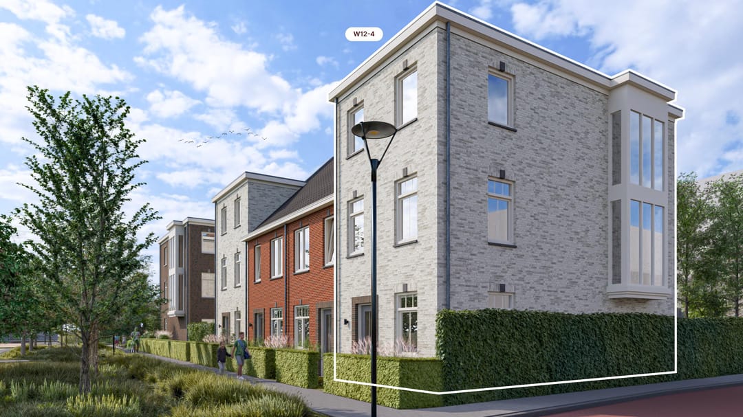 Foto 1 van Fase A Hoekwoningen (Bouwnr. W12-4)