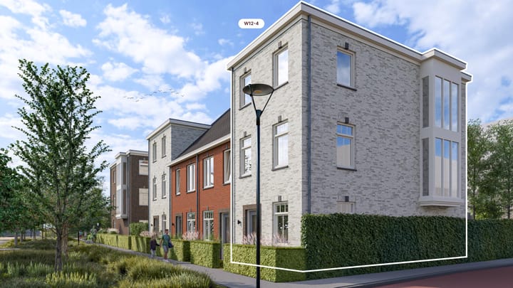 Foto 1 van Fase A Hoekwoningen (Bouwnr. W12-4)