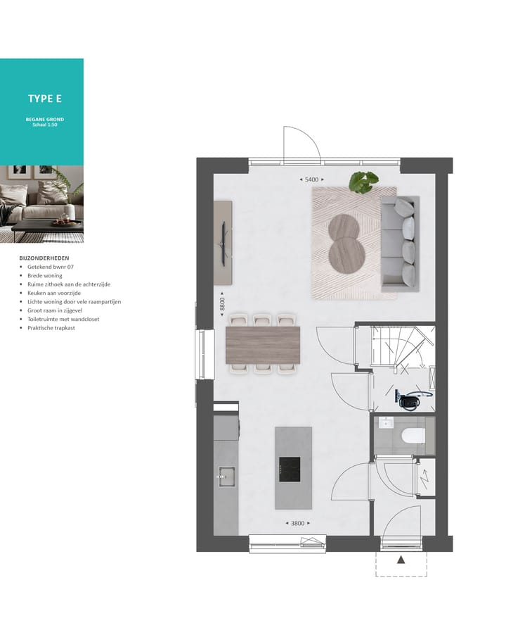 Foto 16 van HOEKWONINGEN | TYPE E (Bouwnr. 017)