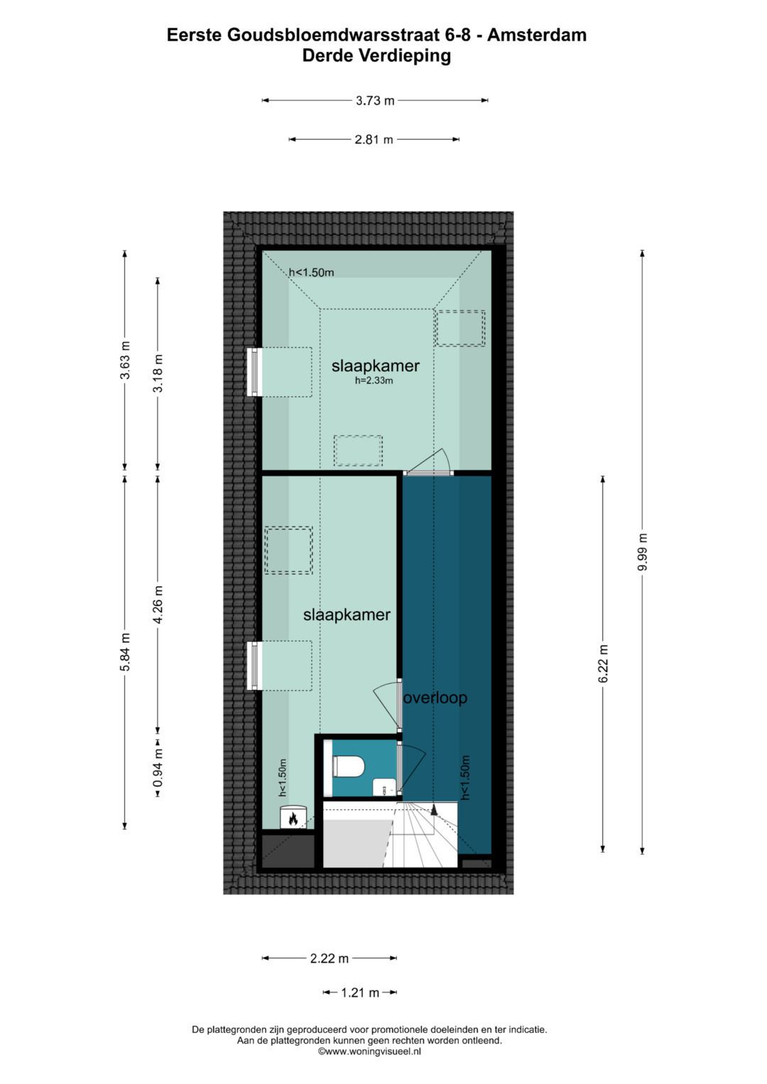 Foto 39 van Eerste Goudsbloemdwarsstraat 6-1