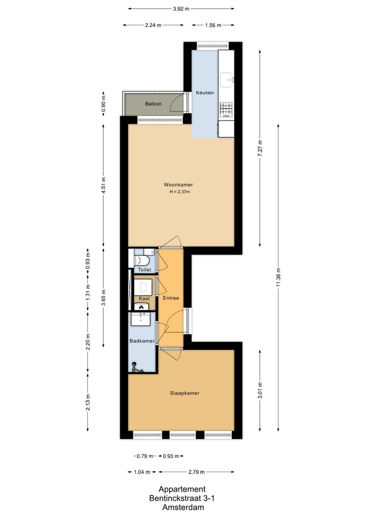 Foto 27 van Bentinckstraat 3-1