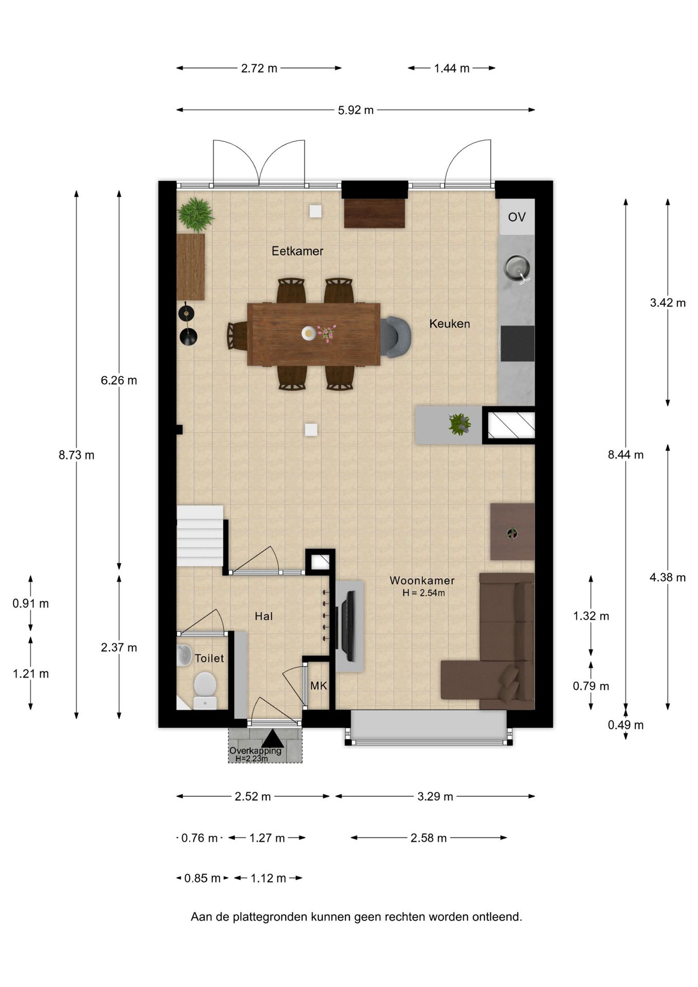 Foto 59 van Obrechthof 58