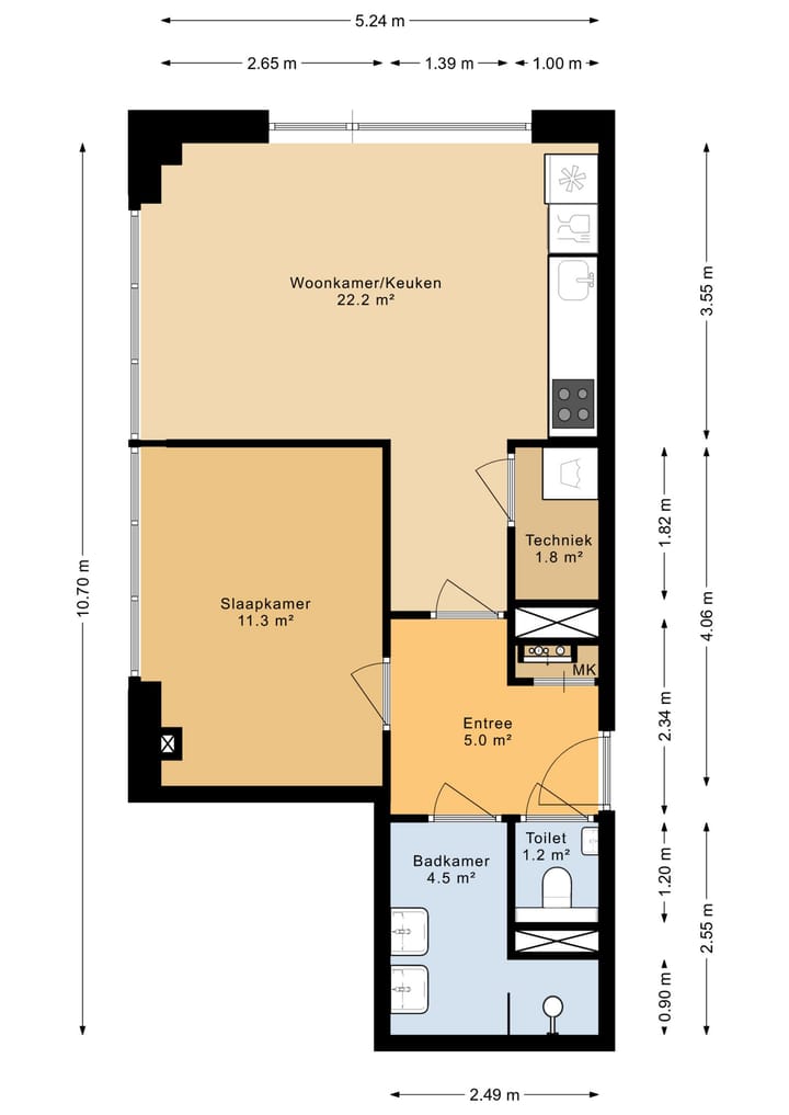 Foto 2 van Haven 1-A003