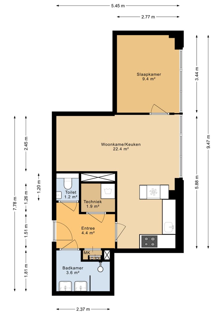 Foto 2 van Haven 1-A013
