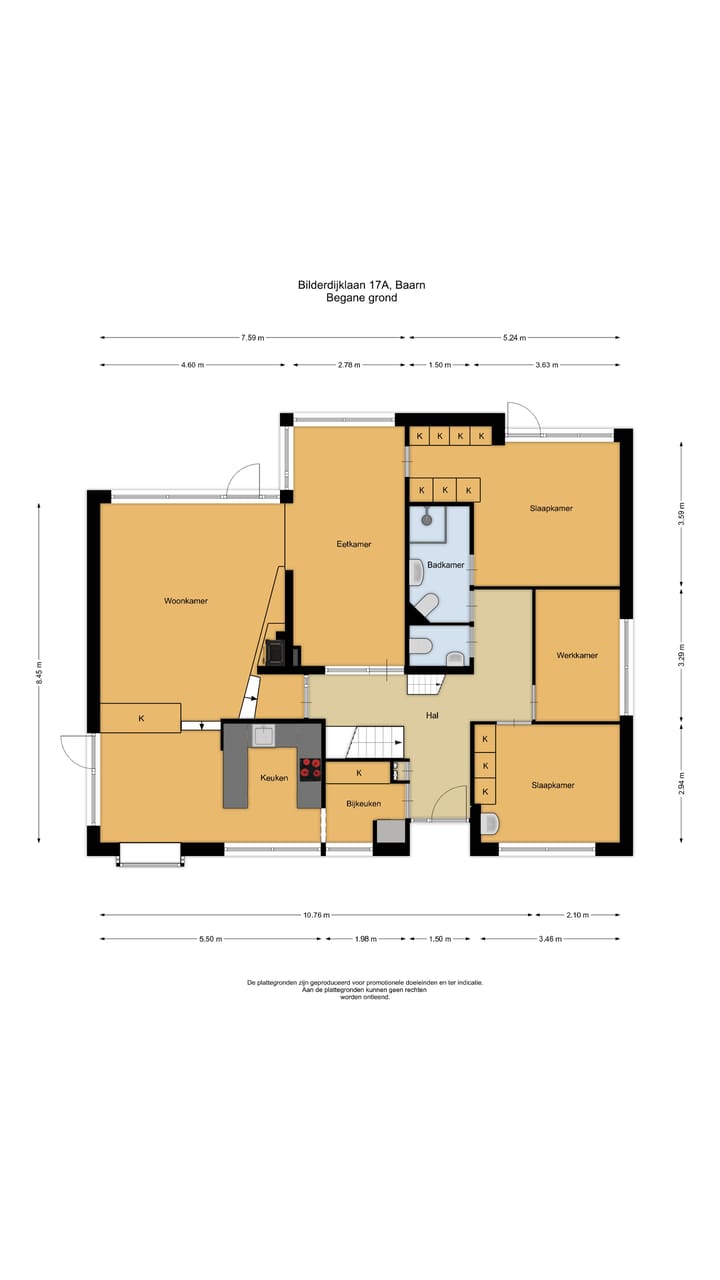Foto 27 van Bilderdijklaan 17-A