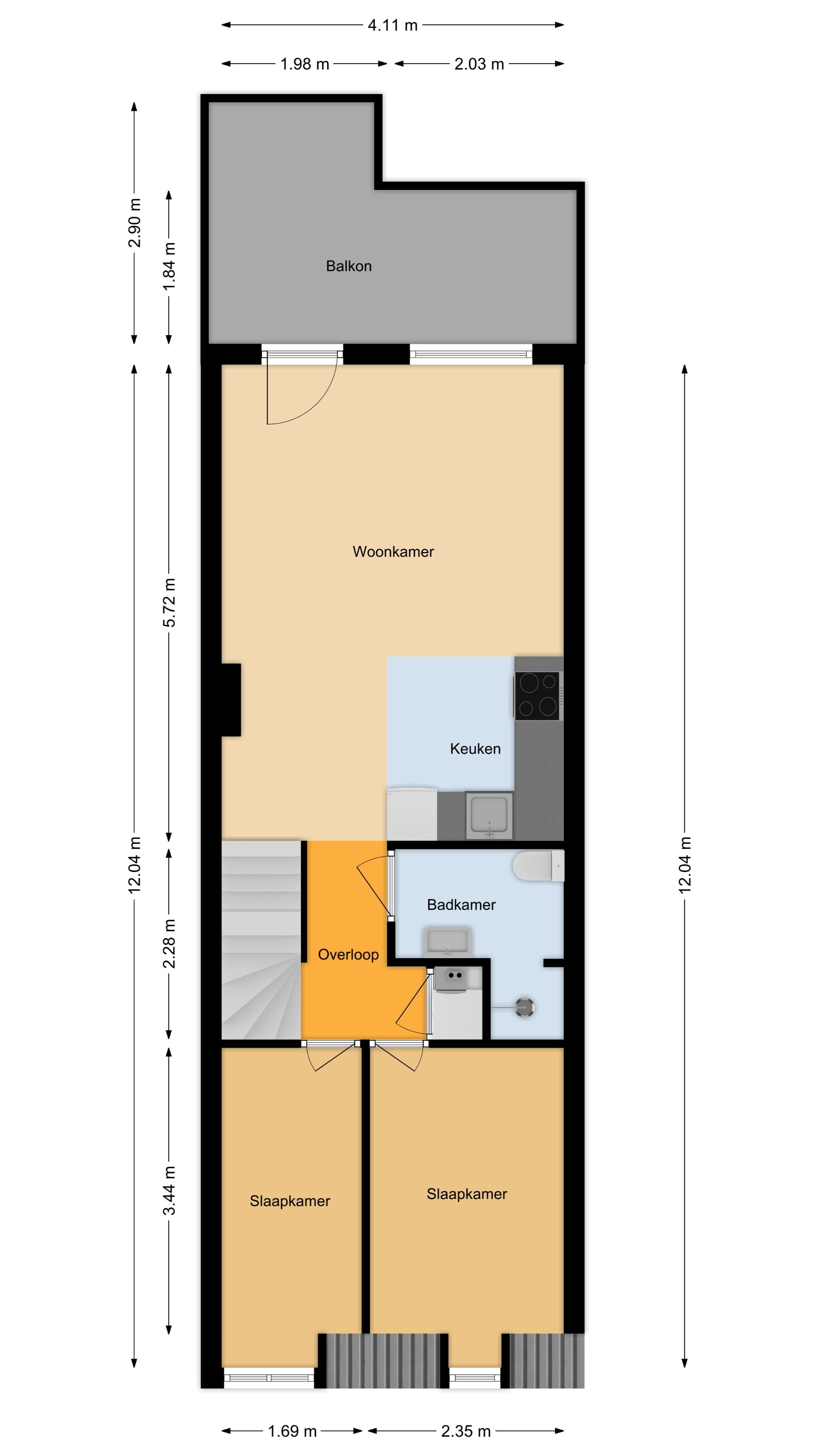 Foto 24 van Agatha Dekenstraat 61-4