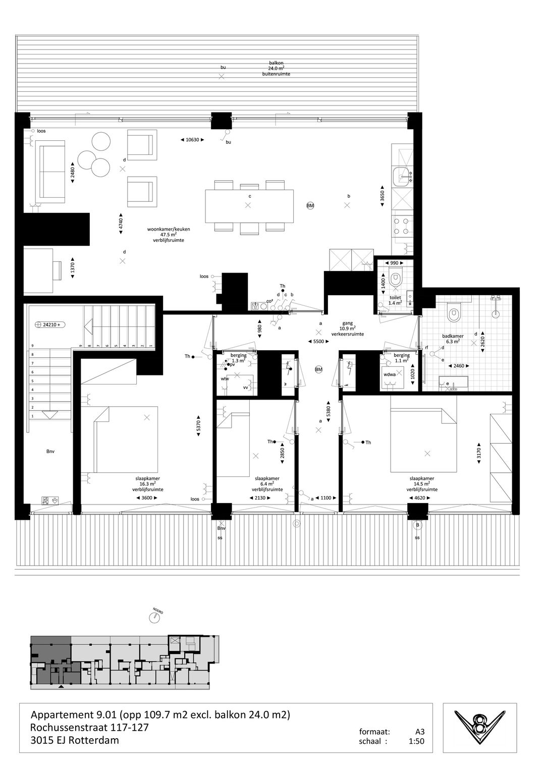 Foto 2 van Rochussenstraat 125-P