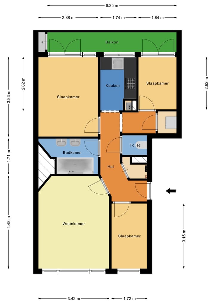 Foto 22 van Linnaeusstraat 56