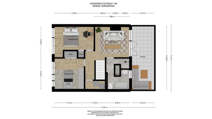 Foto 42 van Okkernootstraat 184