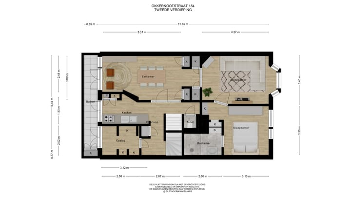 Foto 41 van Okkernootstraat 184