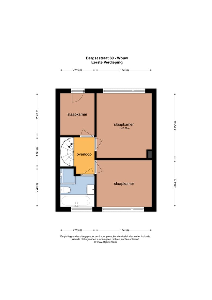 Foto 66 van Bergsestraat 89