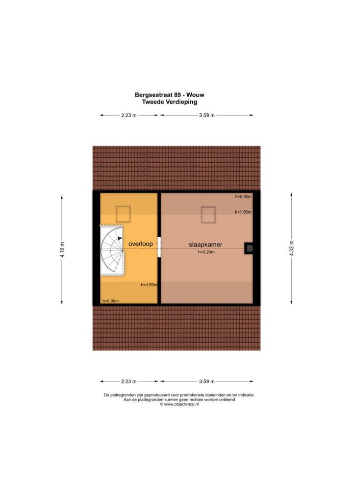 Foto 69 van Bergsestraat 89