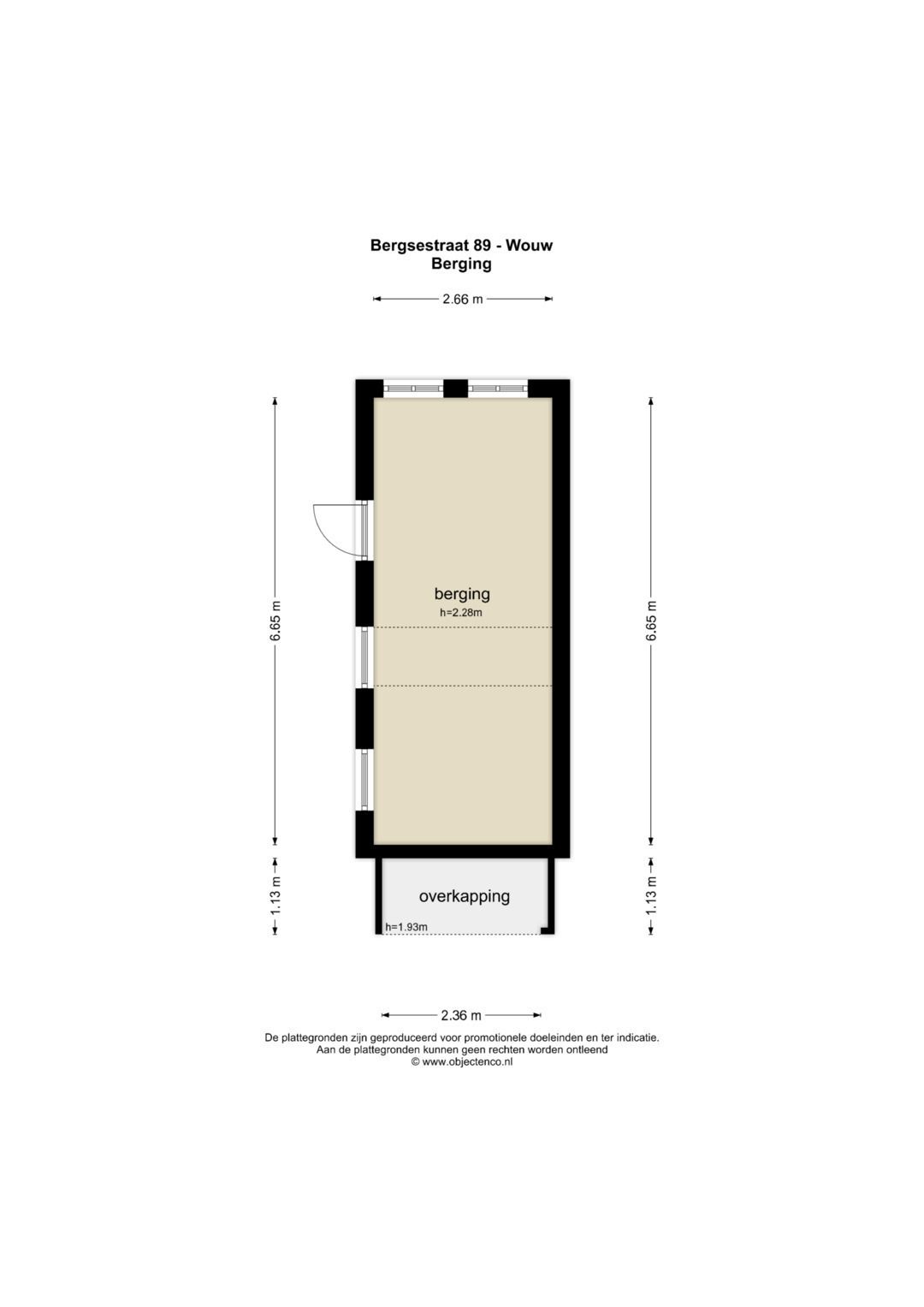 Foto 75 van Bergsestraat 89