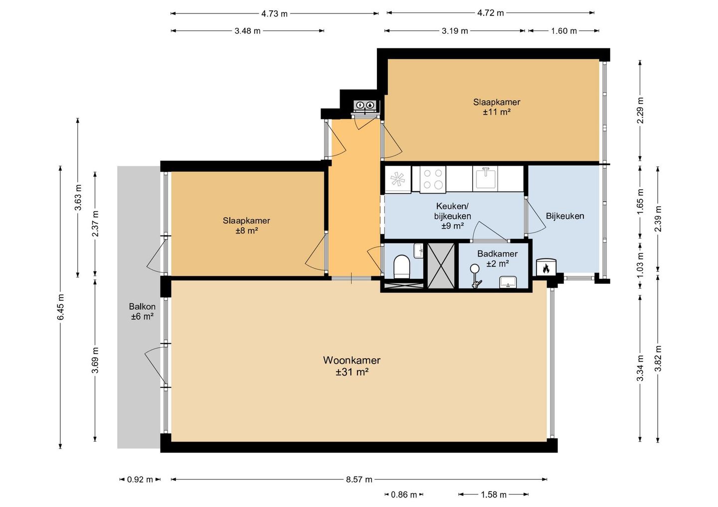 Foto 10 van Hontenissestraat 157