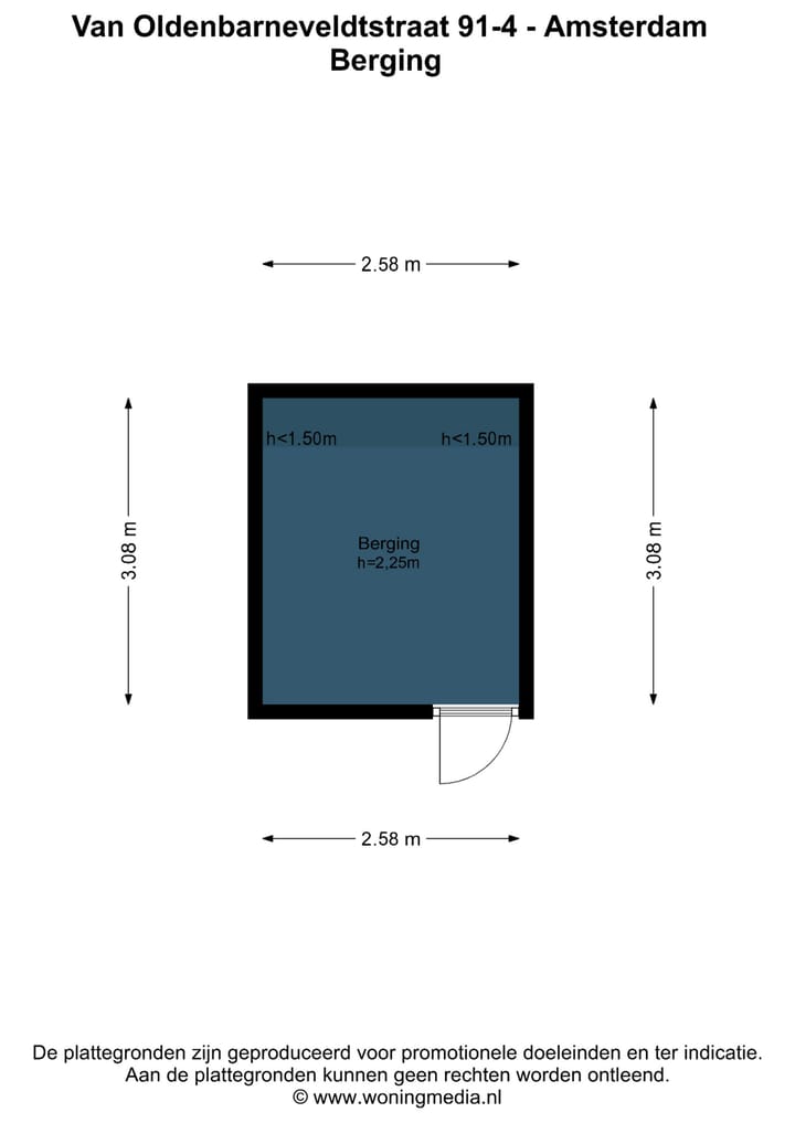Foto 23 van Van Oldenbarneveldtstraat 91-4