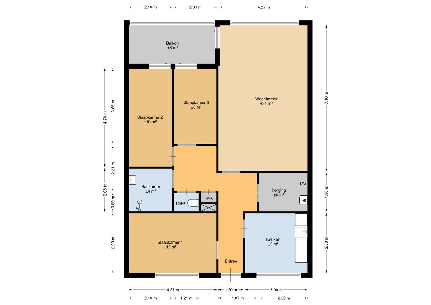 Foto 19 van Aelbrechtskade 86-B