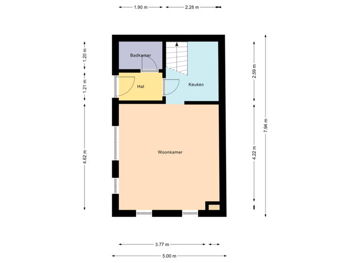 Begane grond - Aanleunwoning
